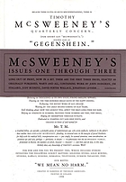 McSweeney's.