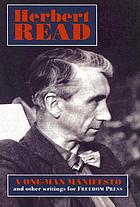 A one-man manifesto and other writings for Freedom Press