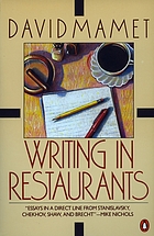 Writing in restaurants