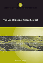 The law of internal armed conflict