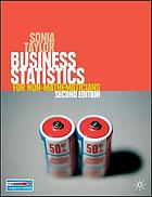Business statistics for non-mathematicians