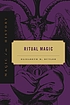 Ritual magic de E  M Butler