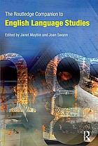 The Routledge companion to English language studies