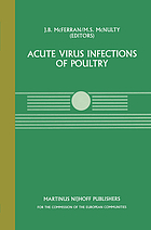 Acute virus infections of poultry : a seminar in the CEC Agricultural Research Programme, held in Brussels, 1985