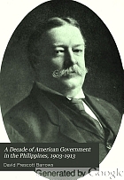 A decade of American government in the Philippines, 1903-1913,