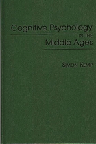 Cognitive psychology in the Middle Ages
