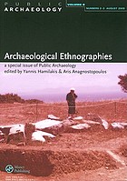 Archaeological ethnographies