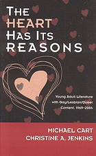 The heart has its reasons : young adult literature with gay/lesbian/queer content, 1969-2004