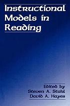 Instructional models in reading
