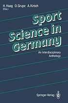 Sport science in Germany : an interdisciplinary anthology