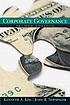 Corporate governance by  Kenneth A Kim 