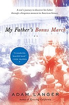 My father's bonus march