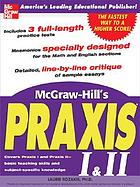 McGraw-Hill's Praxis I & II exam