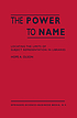 The power to name : locating the limits of subject representation in libraries
