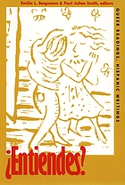 Entiendes? : queer readings, Hispanic writings