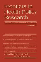 Frontiers in health policy research 7