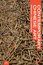 Contemporary Chinese art : primary documents