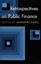 Retrospectives on public finance