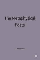 The Metaphysical Poets : a casebook