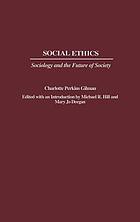 Social ethics : sociology and the future of society