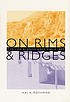 On rims & ridges : the Los Alamos area since 1880