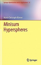 Minisum hyperspheres
