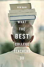 What the best college teachers do