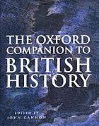 The Oxford companion to British history