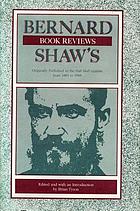 Bernard Shaw's book reviews