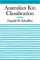 Australian kin classification