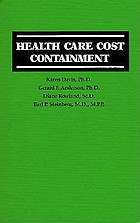 Health care cost containment