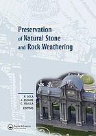 Preservation of natural stone and rock weathering