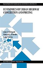 Economics of urban highway congestion and pricing