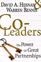 Co-leaders : the power of great partnerships