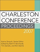 Charleston Conference proceedings 2007