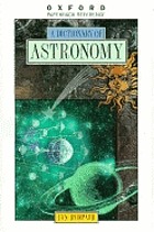 A dictionary of astronomy