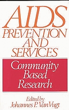 AIDS prevention and services : community based research