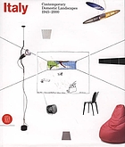 Italy : contemporary domestic landscapes : 1945-2000