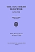 The Southern frontier, 1670-1732 door Verner Winslow Crane