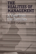 The realities of management : a view from the trenches
