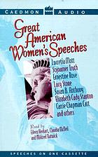 Great American women's speeches