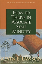 How to thrive in associate staff ministry