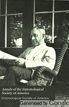 Annals of the Entomological Society of America.