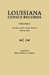 Louisiana census records, by  Robert Bruce L Ardoin 