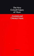 Ancient and Oriental music