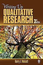 Writing up Qualitative Research cover image