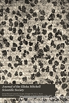 Journal of the Elisha Mitchell Scientific Society.