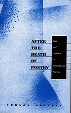 After the death of poetry : poet and audience in contemporary America