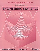 Engineering statistics. Student solutions manual