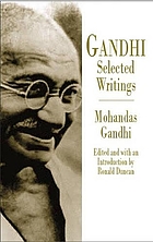 Gandhi : selected writings